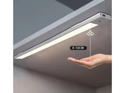 Clearance LED-Unterbauleuchte Wellensensor 320 lm 3000-6000 K CCT 80 cm Silber