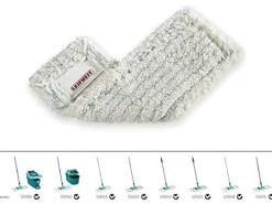 Leifheit 2er Set Wischbezug Profi XL 42cm Bezug Fliesen & Steinböden