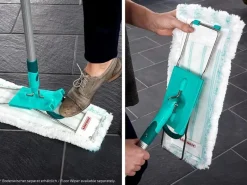 Leifheit 2er Set Wischbezug Profi XL 42 cm Bezug Glatte Böden