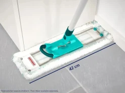 Leifheit 2er Set Wischbezug Profi XL 42 cm Bezug Glatte Böden