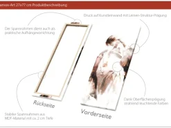 Pro Art Leinwandbild Haenraets Painted Lovely I 77 cm x 27 cm