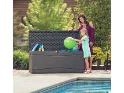 Best Lifetime Gartenbox 153 cm x 61 cm x 66 cm Lichtgrau