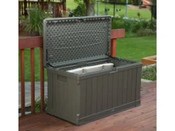 Sale Lifetime Gartenbox 128 cm x 64 cm x 67 cm Dunkelbraun