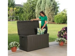 Sale Lifetime Gartenbox 128 cm x 64 cm x 67 cm Dunkelbraun