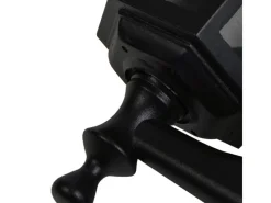 Lindby LED Solarleuchte Außen Laterne Sayata 10020118 Spritzwassergeschützt Modern in Schwarz aus Aluminium 1-flammig