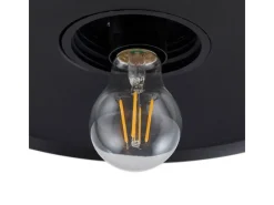 Lindby Wandleuchte Außen Laterne Bilma 10025911 Spritzwassergeschützt Modern in Braun aus Aluminium 1-flammig E27