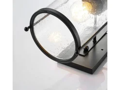 Hot Lindby Wandleuchte Wandlampe Innen Laterne Rozalie 9624813 Retro Vintage Antik in Schwarz aus Metall 1-flammig E27 Flurleuchte