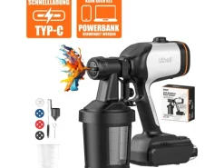 Litheli U20 Akku-Farbsprühgerät 20V ECT010091 inkl. Akku 4.0Ah