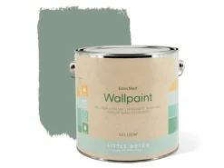 Clearance Little Dutch Wandfarbe Pure Mint Grün Matt 2,5 l