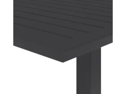 Lounge-Gruppe Springtown 4-teilig Aluminium Schwarz-Dunkelgrau