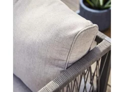 Discount Lounge-Set Willa 4-teilig aus Aluminium Anthrazit