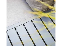 Discount Lounge-Set Willa 4-teilig aus Aluminium Anthrazit