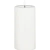 Luca Lighting Kerze Weiß 15 cm x 7,5 cm LED mit Timer Warm Weiß