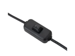 Lucande Laterne Marrin 10025952 Spritzwassergeschützt Modern in Schwarz aus Metall 1-flammig E27