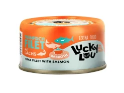 Lucky Lou Katzen-Nassfutter Thunfisch & Lachs in Broth 70 g