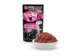 Online Lucky Lou Katzen-Nassfutter SuperMono Lamm 125 g