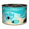 New Lucky Lou Katzen-Nassfutter Lifestage Kitten Geflügel & Forelle 200 g