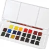 Clearance Lukas Aquarell Studio Aquarellfarben-Reiseset 24 x 1/2-Näpfchen