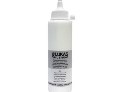 Hot Lukas Cryl Studio Premium-Acrylfarbe 250 ml Tagesleuchtfarbe Reflexweiß
