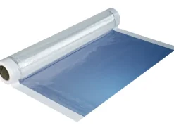 LUX-TOOLS LUX Fensterschutzfolie 1,2 m x 10 m mit Klebekanten