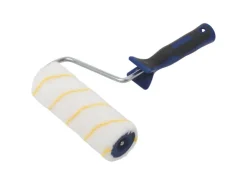 Outlet LUX-TOOLS LUX Goldfaden-Roller Kurzflor 2K-Softgriff Schwarz-Blau 18 cm