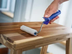 LUX-TOOLS LUX Lasurwalze 12 cm Mikrofaser Weiß