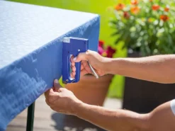 LUX-TOOLS Handtacker für Feindrahtklammern 6 mm - 14 mm Kunststoff