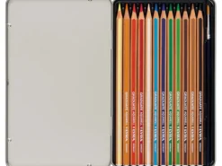 Lyra Graduate Aquarellstifte Ø 33mm Mine und 1x Pinsel verschiedene Farben 12 St