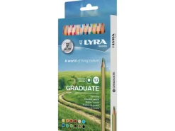 Lyra Graduate Farbstifte Verschiedene Farben 12 Stück