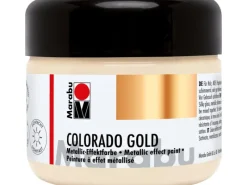 Marabu Colorado Gold Effektfarbe Weißgold 225 ml