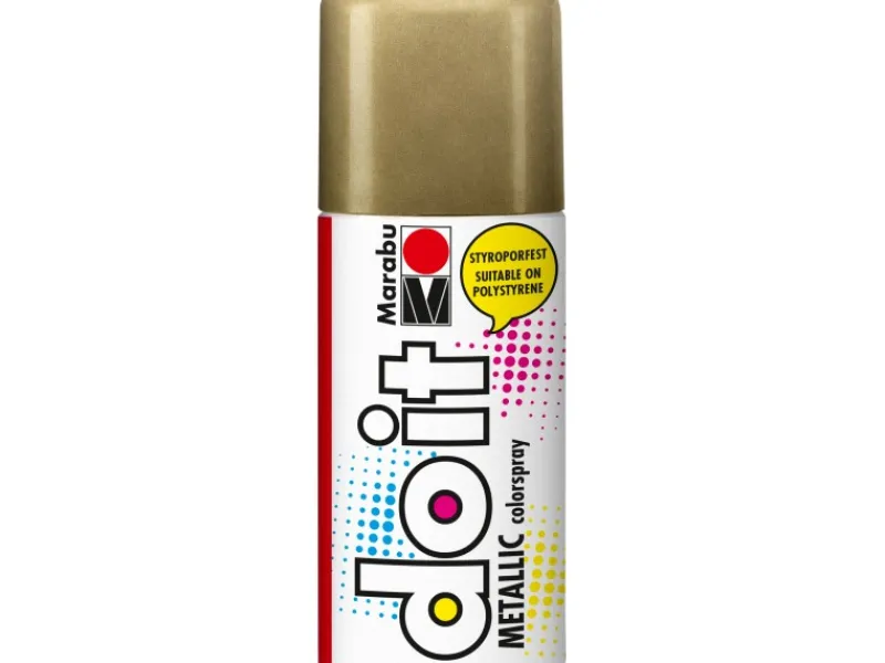 New Marabu do it Colorspray Metallic Metallic-Gold 784 150 ml Metallic Gold