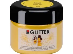Marabu Glitter transparent 225 ml Honig