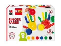 Online Marabu KiDS Fingerfarbe 6er-Set 35 ml