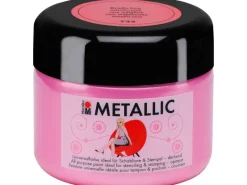Hot Marabu Metallic deckend 225 ml Metallic- Rosa
