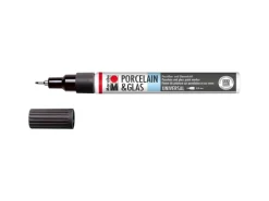 Outlet Marabu Porcelain & Glas Painter 0,8 mm Schwarz