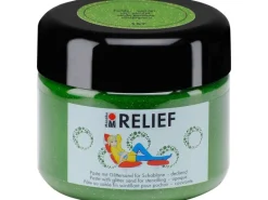 Marabu Relief Paste mit Glittersand deckend 225 ml Peridot