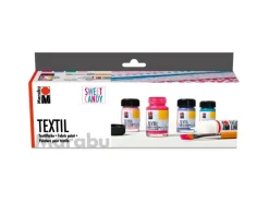 Best Marabu Textilfarbe Trend-Set Sweet Candy 4 x 15 ml