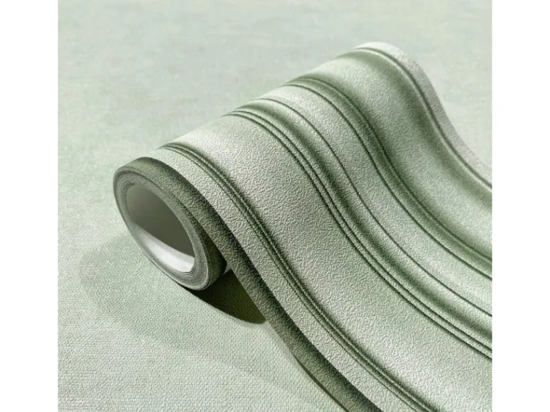 Discount Marburg Bordüre 5 m x 0,18 cm Streifen Modern Grün FSC®