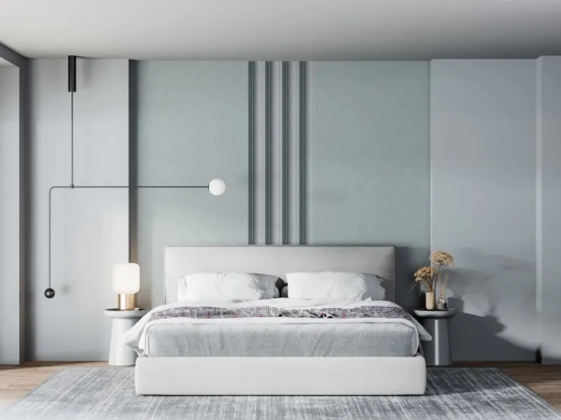 Marburg Bordüre 5 m x 0,09 cm Streifen Modern Grau FSC®