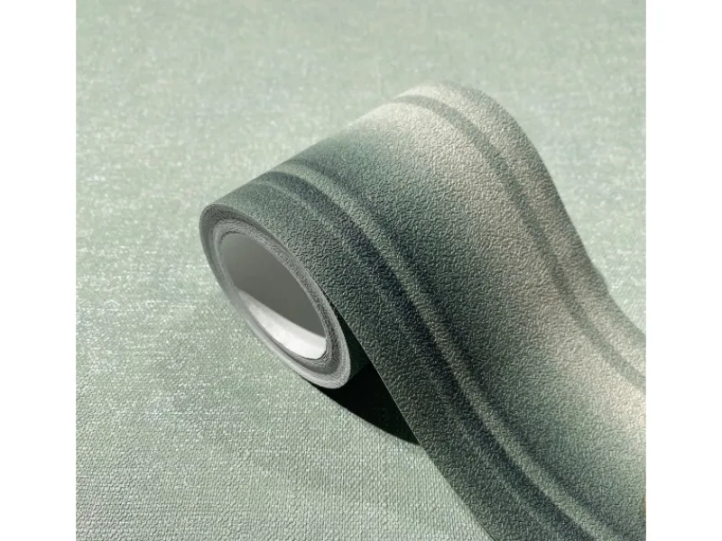 Clearance Marburg Bordüre 5 m x 0,09 cm Streifen Modern Grün FSC®