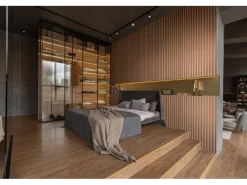 Marburg Vliestapete Akustikpaneel-Muster Metalloptik 10,05 m x 0,53 m Kupfer