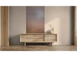 Marburg Vliestapete Akustikpaneel-Muster Metalloptik 10,05 m x 0,53 m Kupfer