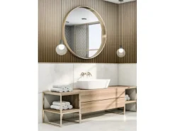 Marburg Vliestapete Akustikpaneel-Muster Metalloptik 10,05 m x 0,53 m Gold