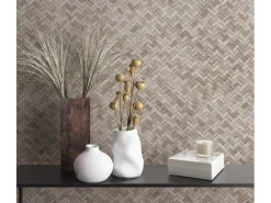 Marburg Vliestapete Botanica Struktur Fischgrätenmuster FSC®