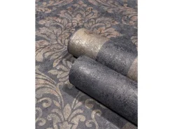 Best Marburg Vliestapete GZSZ Ornament 10,05 m x 0,53 m FSC® Schwarz