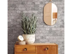 Hot Marburg Vliestapete Imagine Holz/Stein Grau