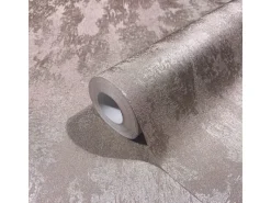 New Marburg Vliestapete in Leicht Glänzender Betonoptik Beige-Weiß Uni FSC®