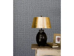 Online Marburg Vliestapete Vintage Deluxe Struktur Flechtmuster FSC® Anthrazit-Silber