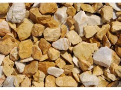 Clearance Scherf Marmorbruch Gold-Ocker 25 - 50 mm 1000 kg Big-Bag