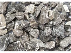 Hot Scherf Marmorbruch Grau-Weiß 25 - 50 mm 1000 kg Big-Bag